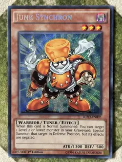 YuGiOh JUNK SYNCHRON Secret Rare LCSD-EN002 - Image 2