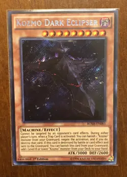 Yugioh - Kozmo Dark Eclipser BOSH-EN085 - 1st Edition - Secret Rare - NM - Image 1
