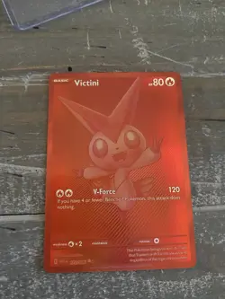 Pokemon TCG Black Bolt White Flare Red Victini BWR 171/086-ENGLISH Card - Image 2