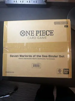One Piece Card Game “Seven Warlords of the Sea Binder Set” Sealed / New - Image 1