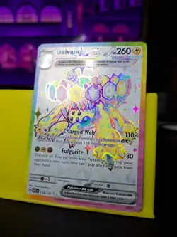 Pokemon TCG Galvantula EX Holo Ultra Rare Card Stellar Crown Series 159/142 Sv07 - Image 2