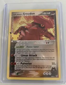 Team Magma's Groudon 9/95 (15 Cards): Classic Collection Holo NM Condition - Image 1