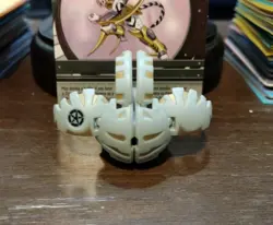 Bakugan Haos Blade Tigrerra 590G Red Eyes Battle Brawlers W/ Card! - Image 5