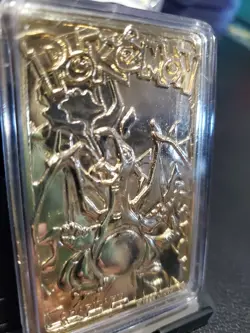 Pokemon 23K Gold Plated CHARIZARD Trading Card 1999 Burger King - Image 5