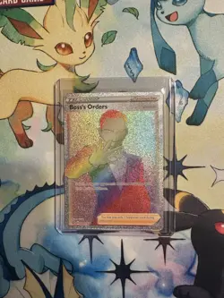 Pokemon Rebel Clash Boss's Orders Rainbow Secret Rare Card #200/192 NM Condition - Image 1