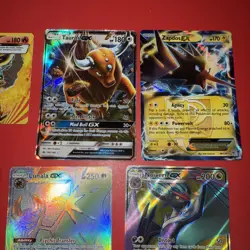 Pokemon 11 Card Lot EX GX Break Holo - Image 3
