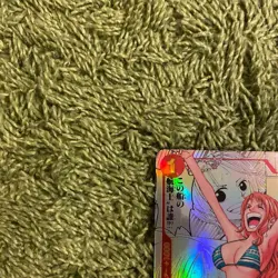 One Piece Card Nami OP01-016 Manga Comic Art Japanese Holo - Image 2