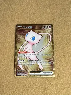 Mew ex - 205/165 - Pokemon Scarlet Violet 151 Secret Rare Metal Card NM - Image 1