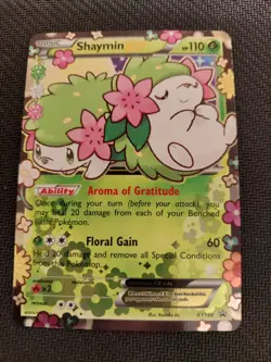 Pokemon TCG Shaymin-EX XY Black Star Promos Holo Card XY148 - Image 1