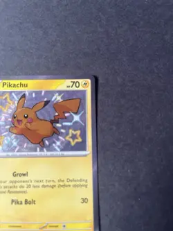 Pokemon Pikachu TCG Holo Shiny Rare Card Paldean Fates 131/091 - Image 5