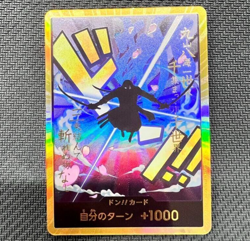 ONE PIECE Card DON !! Card Roronoa Zoro gold frame Japanese THE BEST PRB01 - Image 1