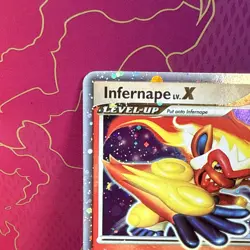 Pokemon TCG Infernape LV.X Holo Rare Card Diamond & Pearl 121/130 - Image 5