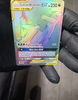 Pokemon Latias & Latios GX Tag Team Holographic and Card Gardevoir GX - Image 1