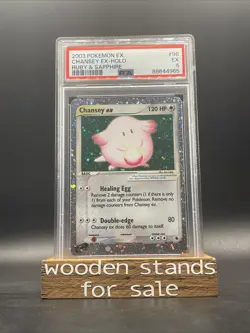 POKEMON CARD CHANSEY ex 96 EX RUBY & SAPPHIRE 96/109 VINTAGE GRADED PSA 5 - Image 1