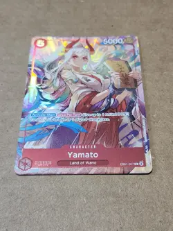 YAMATO One Piece TCG EB01-007 Alt Art PROMO Premium Card Best Selection Vol. 4 - Image 1