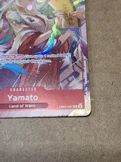 YAMATO One Piece TCG EB01-007 Alt Art PROMO Premium Card Best Selection Vol. 4 - Image 5