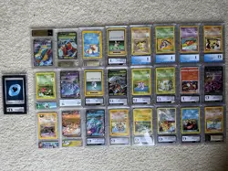Pokemon Bundle Lot With Graded Cards And Much More Amazing Cards!!! 1st Ed’s!!!! - Image 2