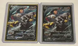 Lot of 2 Pokemon Brilliant Stars Rapid Strike Urshifu V TG20/TG30 Holo Cards - Image 1