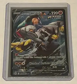 Lot of 2 Pokemon Brilliant Stars Rapid Strike Urshifu V TG20/TG30 Holo Cards - Image 2