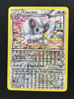 Cinccino RC19/RC25 - Legendary Treasures Radiant Collection Pokemon Card - LP - Image 1