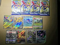 pokemon japanese raging surf booster Pack ×4 Plus 8 Cards Look At Pictures - Image 1