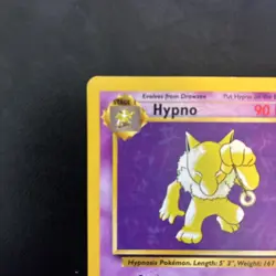 Hypno Non-Holo - Fossil - #23/62 - Rare Vintage Pokemon Card 1999 WOTC - Image 2