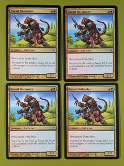 Nacatl Outlander x4 Conflux 4x Playset Magic the Gathering MTG - Image 1