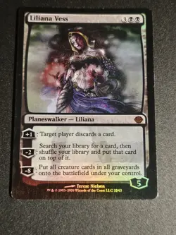 LILIANA VESS (Foil) - Duel Decks: Garruk vs. Liliana MTG LP Magic: The Gathering - Image 1