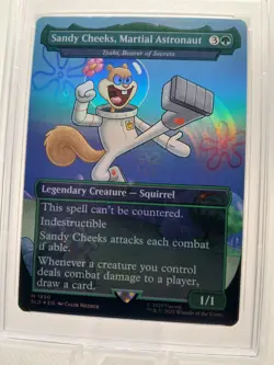 2025 MAGIC THE GATHERING SPONGEBOB SECRET LAIR DROP FOIL PSA 10 GEM MINT SANDY - Image 2