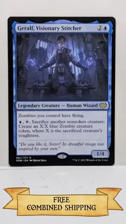 Geralf, Visionary Stitcher Innistrad: Crimson Vow Regular - Image 1