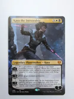 Kaya The Inexorable (KHM) Kaldheim Extended Art Mythic 288 - Image 1