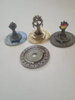 Lot Of Magic The Gathering 1994/1995 Life Counters - Image 1