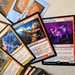 Magic Whole COMMANDER Deck MTG - Niv-Mizzet the Firemind izzet BURN SPELLSLINGER - Image 4