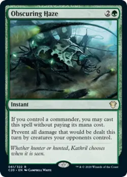1 x Obscuring Haze - Commander 2020 - NM-Mint - MTG - Image 1