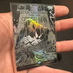 Reanimate 20 Borderless MTG Spider-Man FOIL NM/M - Image 1