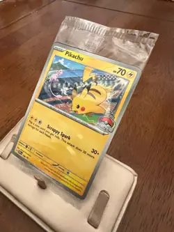 Pikachu Promo 2024 World Championships SVP EN 190 Pokemon Worlds English - Image 3