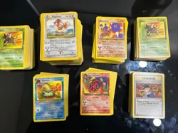 Pokemon Lot(Vintage) 603 Cards, Base, 2nd, Fossil, Jungle, See Description - Image 1