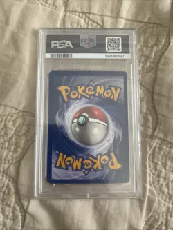 1999 Pokemon Fossil Haunter Holo PSA 9 Mint Trading Card - Image 4