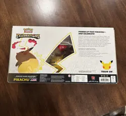 Pokemon Celebrations Premium Figure Collection Pikachu VMAX New Factory Sealed - Image 2