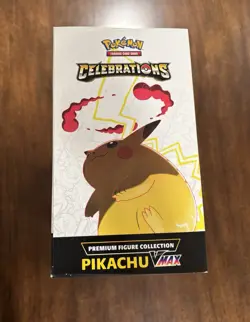 Pokemon Celebrations Premium Figure Collection Pikachu VMAX New Factory Sealed - Image 5