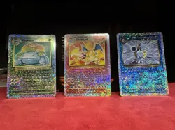 Pokemon Charizard, Venasaur, Blastoise Reverse Holo Legendary Collection Trio!! - Image 2