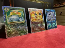 Pokemon Charizard, Venasaur, Blastoise Reverse Holo Legendary Collection Trio!! - Image 3