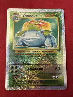 Pokemon Charizard, Venasaur, Blastoise Reverse Holo Legendary Collection Trio!! - Image 4