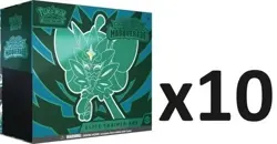 Pokemon Scarlet & Violet Twilight Masquerade ELITE TRAINER 10 BOX CASE IN HAND - Image 2
