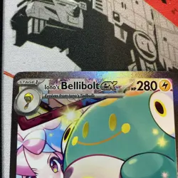 Ionos Bellibolt ex 183/159 Journey Together Special Illustration Rare Pokemon NM - Image 5