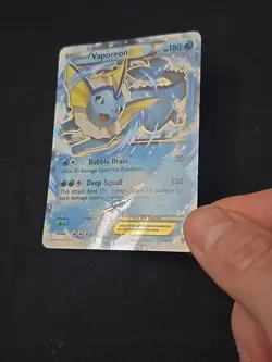 Vaporeon EX 24/83 Generations Ultra Rare Holo 2016 HP/DMG Pokemon TCG - Image 2