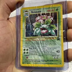 Pokemon Venusaur Holo Blackstar Promo 13 Nintendo Game Boy Vintage Heavy Play HP - Image 2
