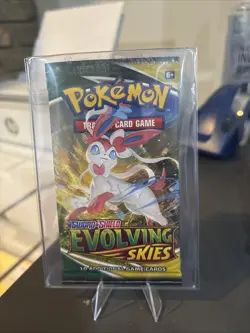 Pokemon TCG Evolving Skies Booster Pack Sealed Unopened Shipped Safely 820650808777 - Image 1