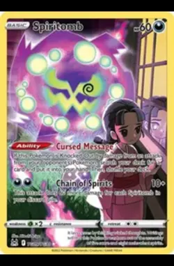 Pokemon TCG Spiritomb Lost Origin Trainer Gallery TG09/TG30 Holo Ultra Rare - Image 1