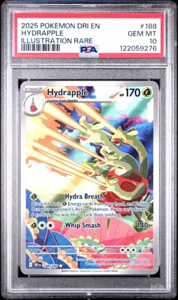 PSA 10 Hydrapple 188/182 Illustration Rare Destined Rivals Pokemon 2025 GEM MINT - Image 1